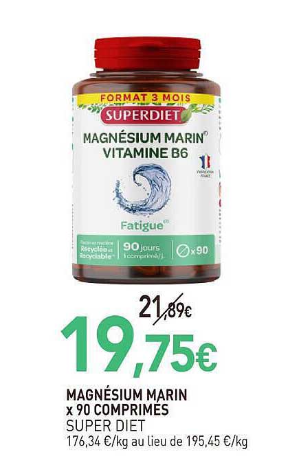 MAGNÉSIUM MARIN VITAMINE B6