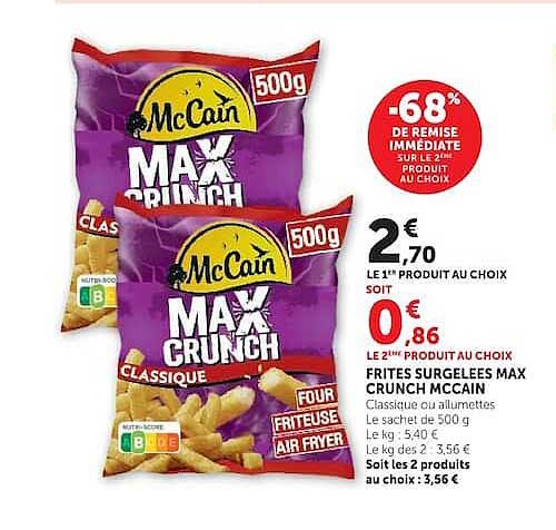 Max Crunch McCain Classique