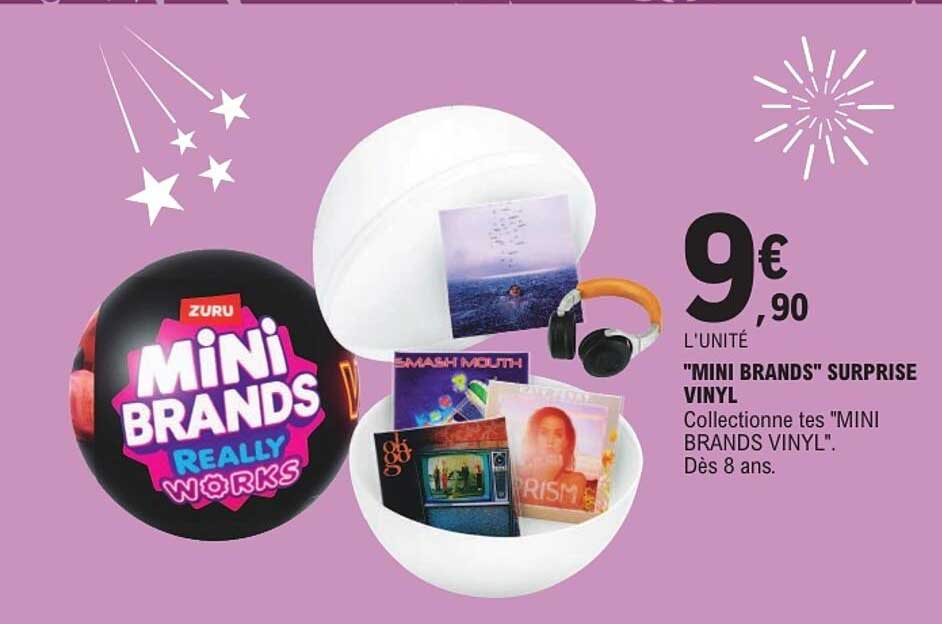 "MINI BRANDS" SURPRISE VINYL