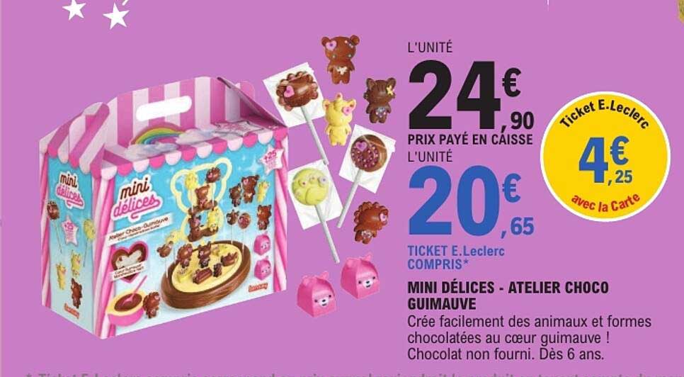 MINI DÉLICES - ATELIER CHOCO GUIMAUVE