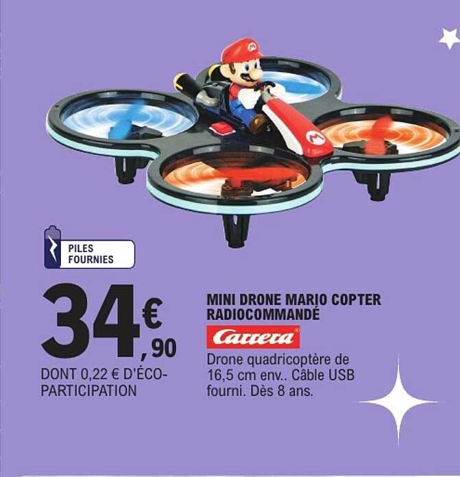 MINI DRONE MARIO COPTER RADIOCOMMANDÉ