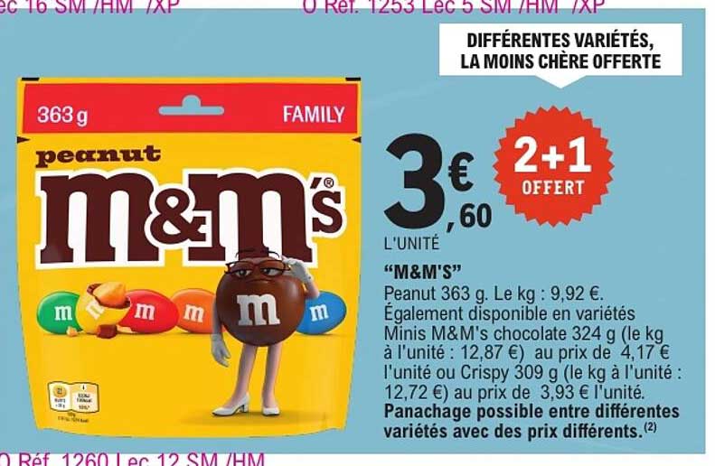 M&M's