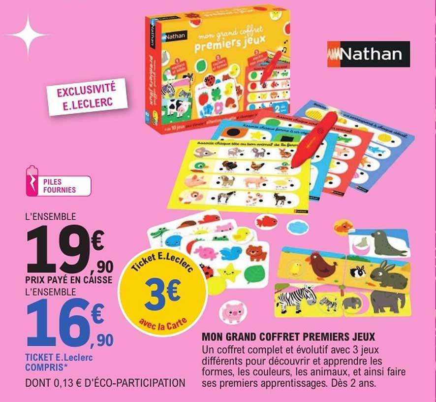 MON GRAND COFFRET PREMIERS JEUX