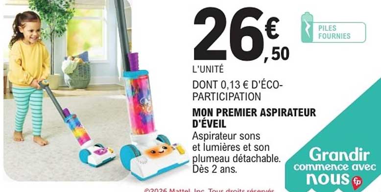 MON PREMIER ASPIRATEUR D'ÉVEIL