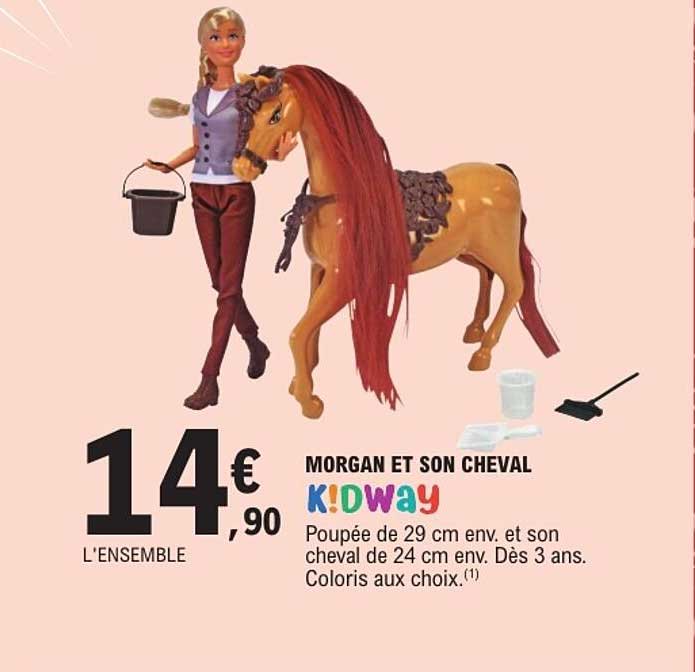 MORGAN ET SON CHEVAL KIDWAY