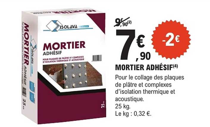 MORTIER ADHÉSIF(4)