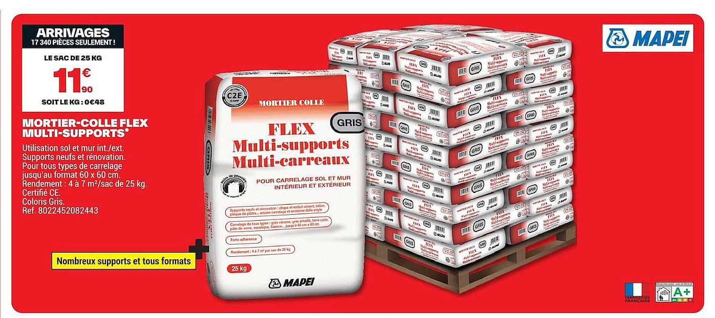 MORTIER-COLLE FLEX MULTI-SUPPORTS*