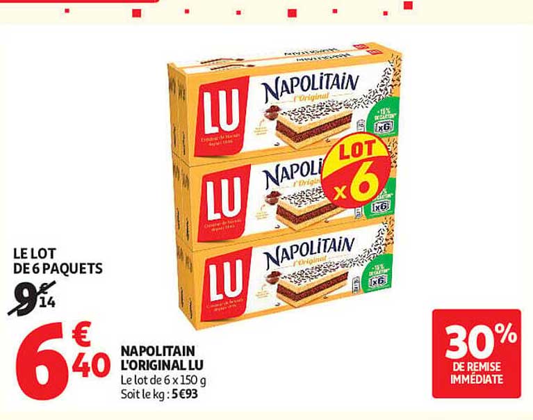 NAPOLITAIN L'ORIGINAL LU