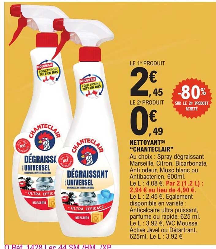 NETTOYANT "CHANTECLAIR"