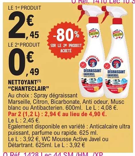 NETTOYANT(1) “CHANTECLAIR”