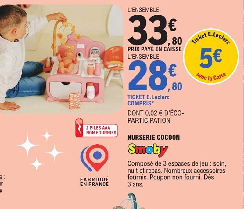 NURSERIE COCOON Smoby