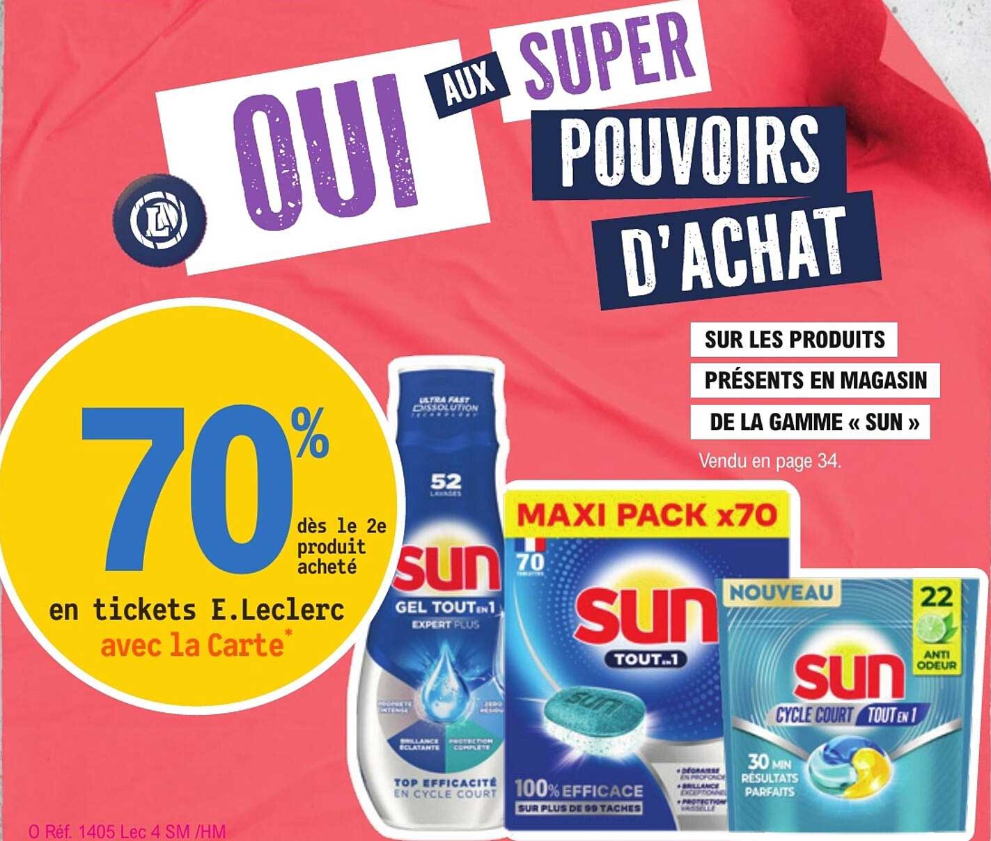 OUI AUX SUPER POUVOIRS D’ACHAT