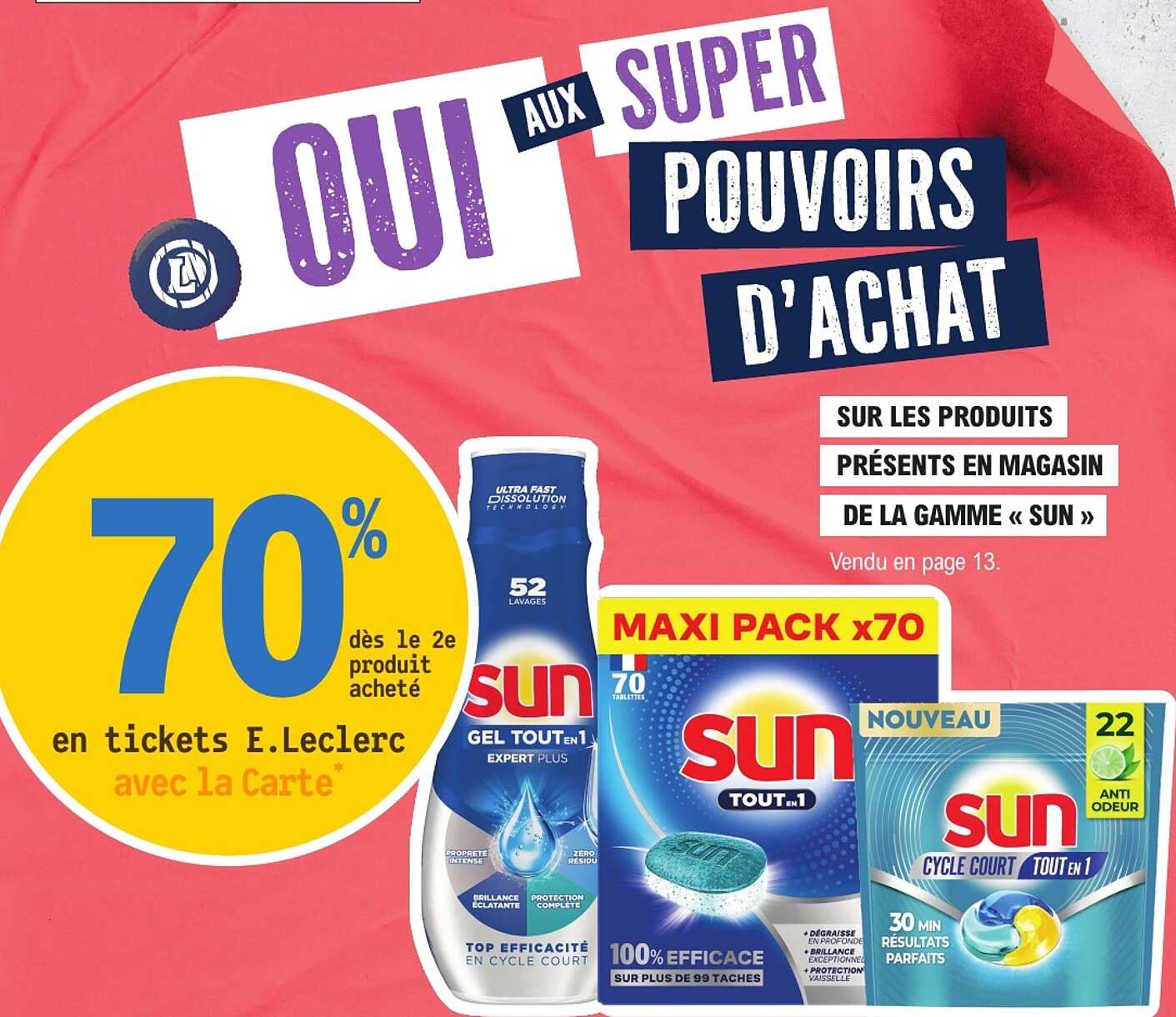 OUI aux SUPER POUVOIRS D’ACHAT