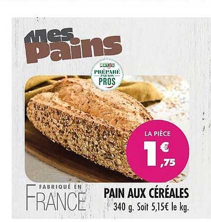 PAIN AUX CÉRÉALES