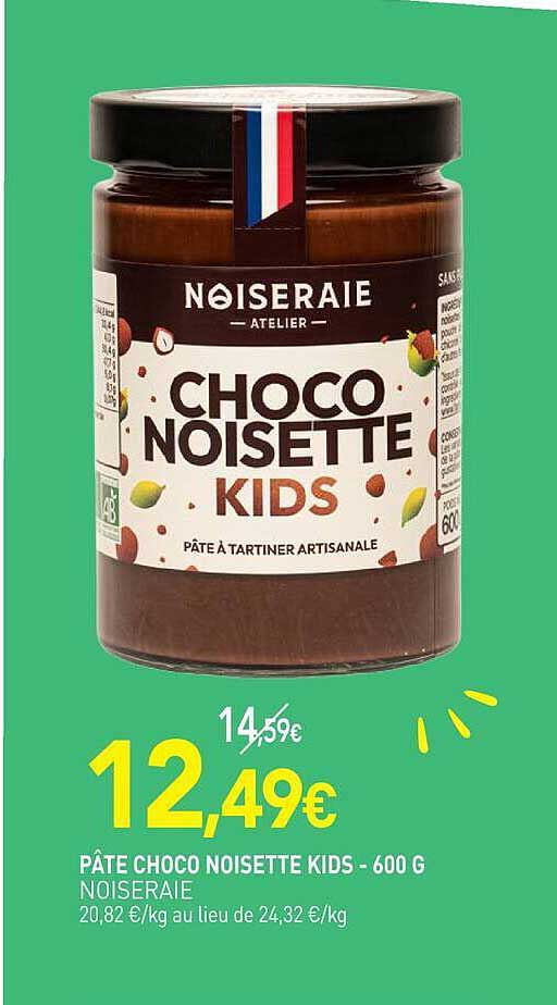PÂTE CHOCO NOISETTE KIDS - 600 G
