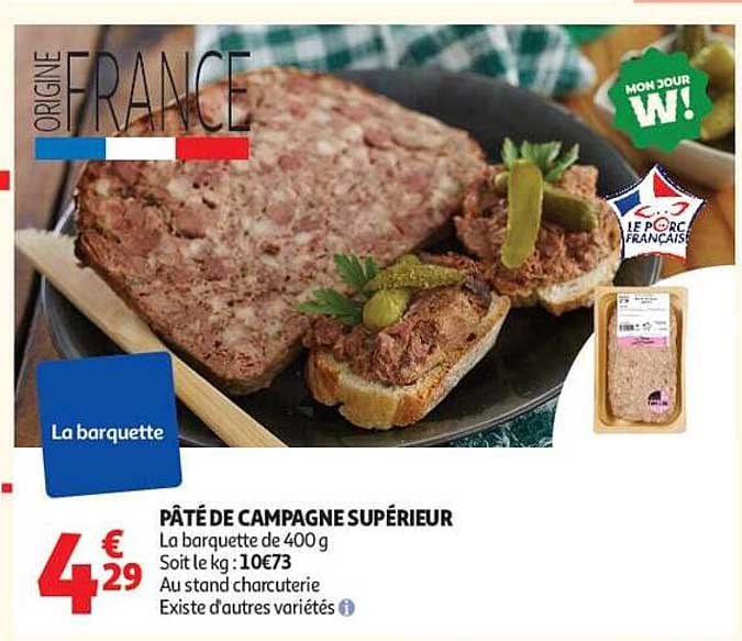 PÂTÉ DE CAMPAGNE SUPÉRIEUR