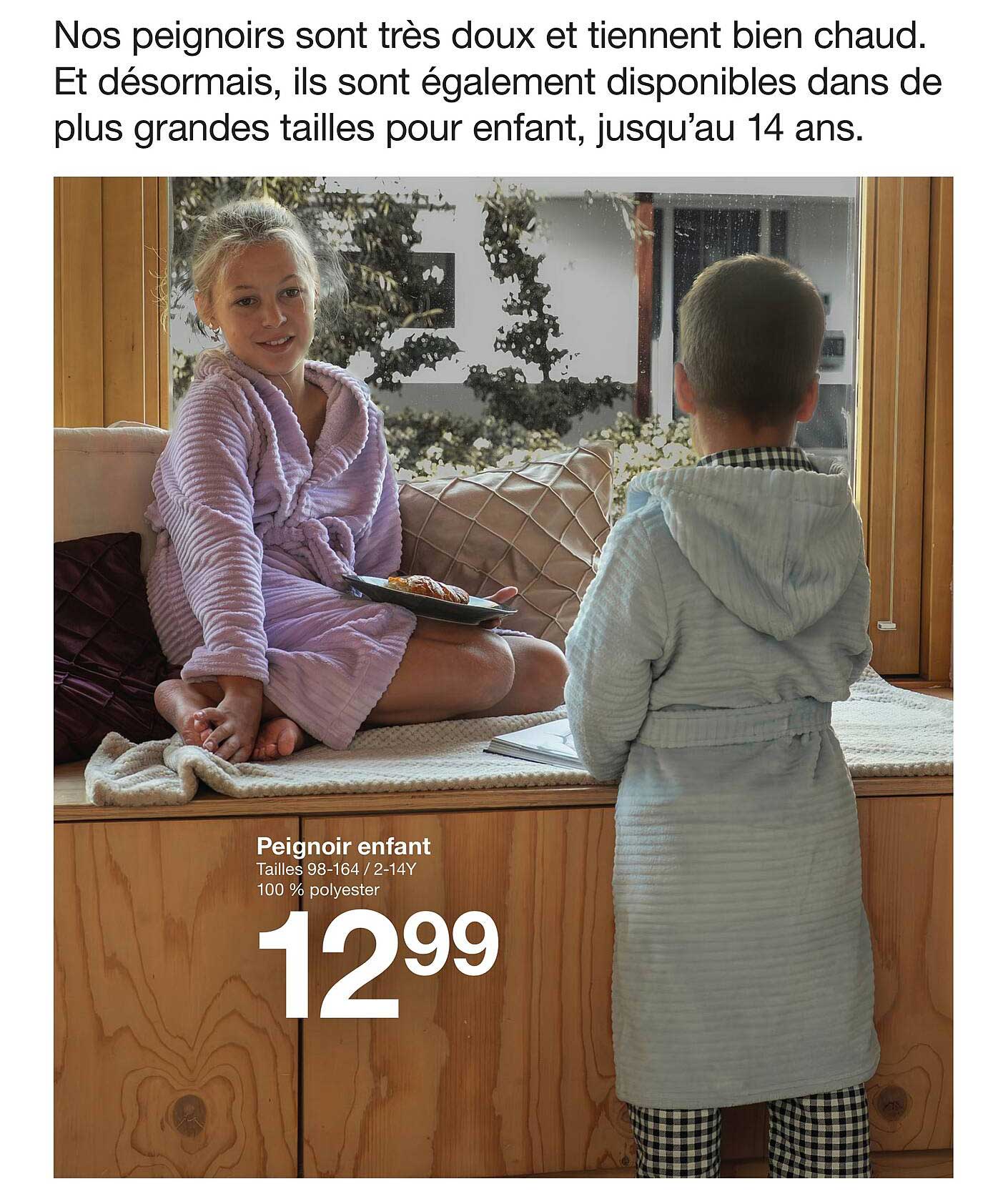 Peignoir enfant