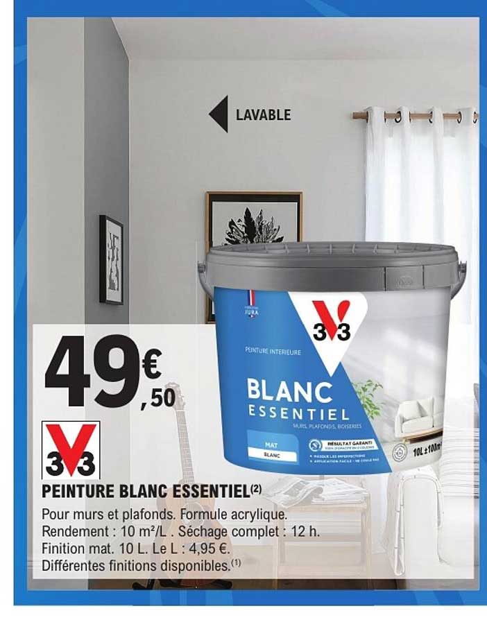 PEINTURE BLANC ESSENTIEL