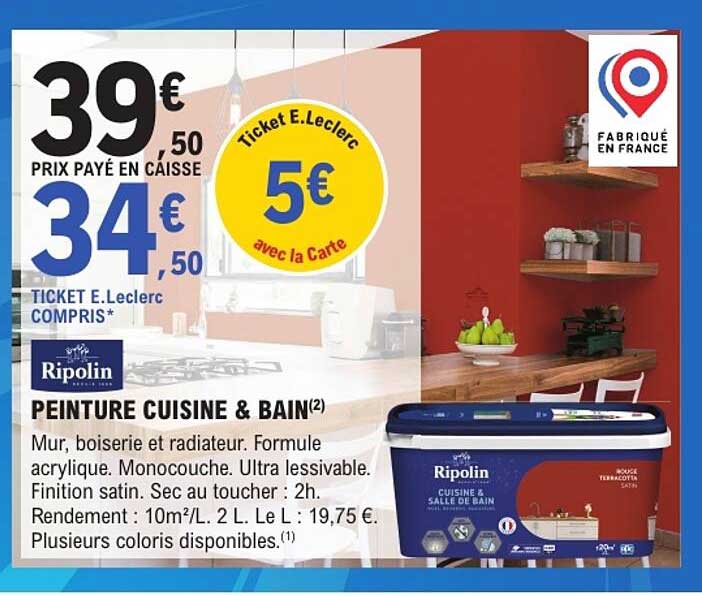 PEINTURE CUISINE & BAIN