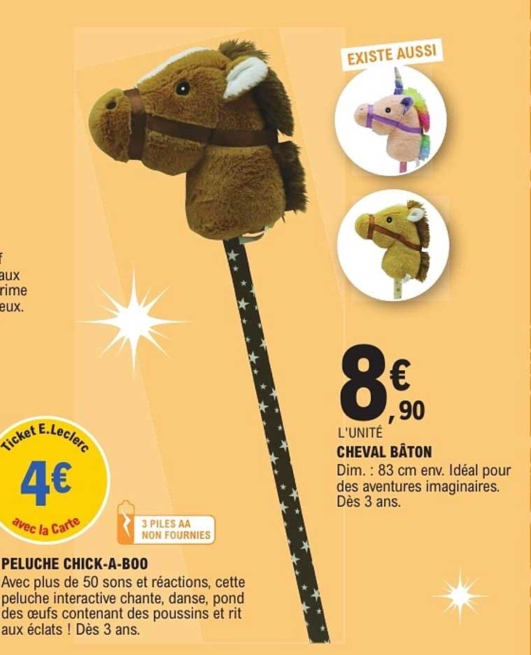 PELUCHE CHICK-A-BOO