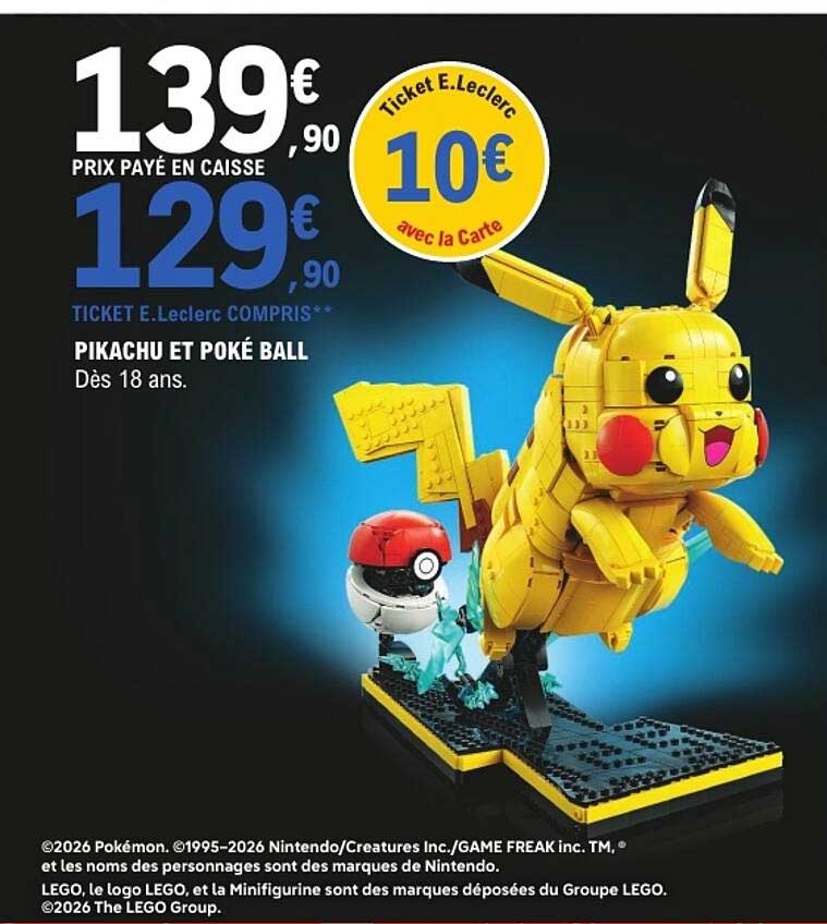 PIKACHU ET POKÉ BALL
