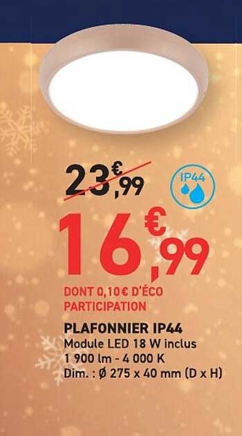 PLAFONNIER IP44