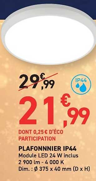 PLAFONNIER IP44