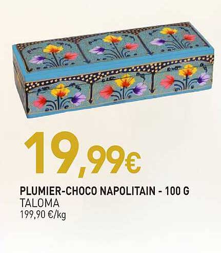 PLUMIER-CHOCO NAPOLITAIN - 100 G