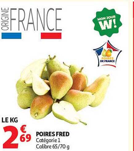 POIRES FRED