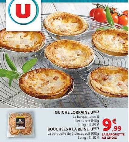 QUICHE LORRAINE U (1KG)