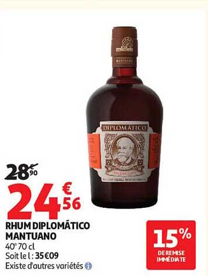 RHUM DIPLOMÁTICO MANTUANO