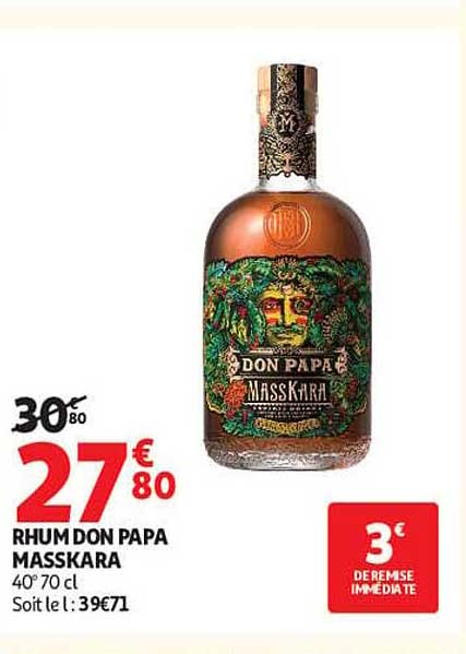 RHUM DON PAPA MASSKARA