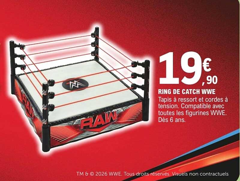 RING DE CATCH WWE