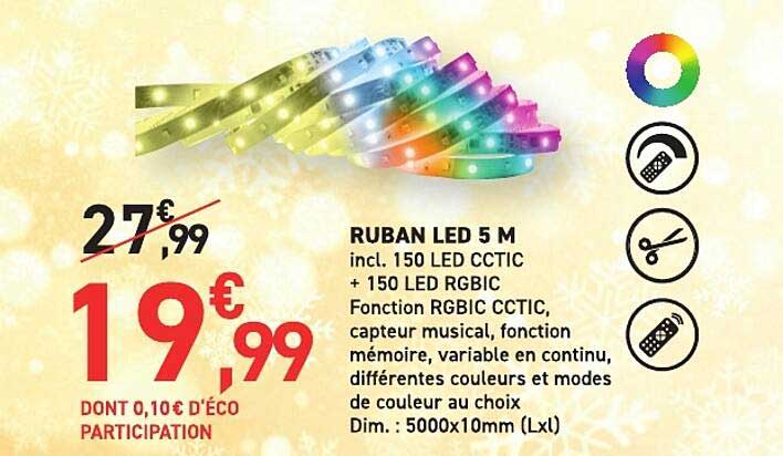 RUBAN LED 5 M
