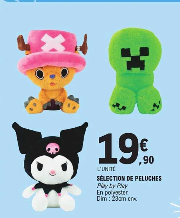 SÉLECTION DE PELUCHES