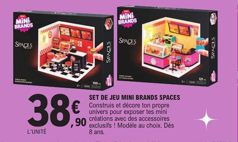 SET DE JEU MINI BRANDS SPACES