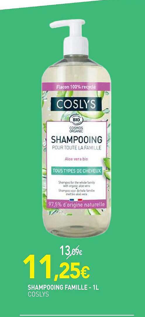SHAMPOOING FAMILLE - 1L COSLYS