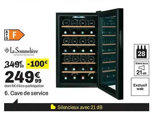 Silencieux avec 21 dB
