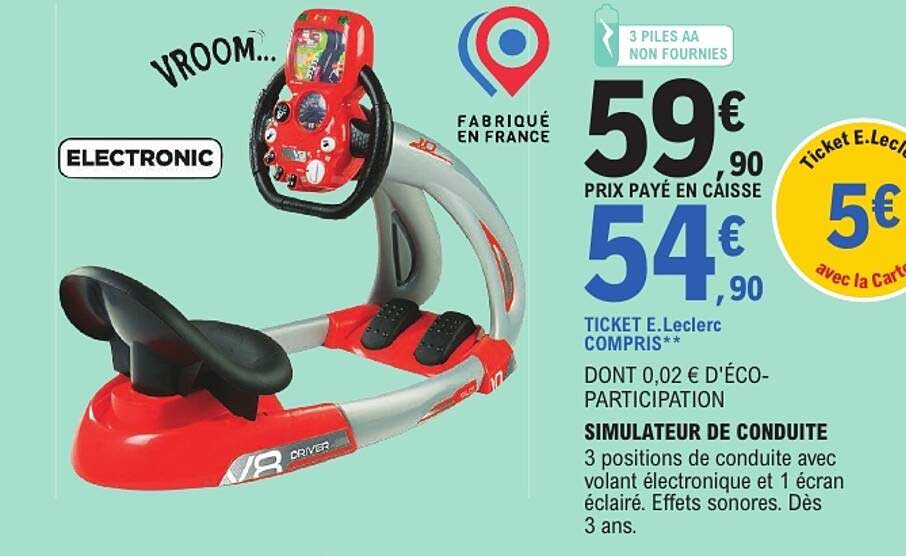 SIMULATEUR DE CONDUITE