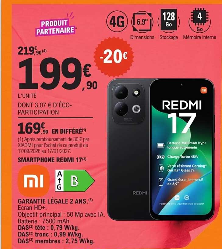 SMARTPHONE REDMI 17