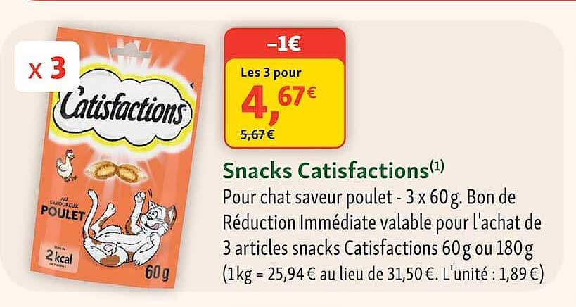Snacks Catifications