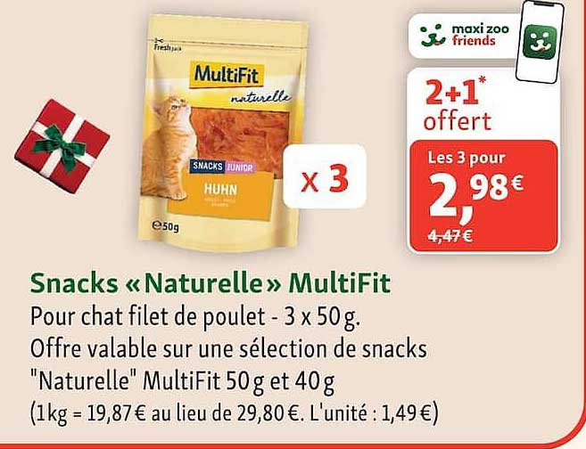 Snacks « Naturelle » MultiFit