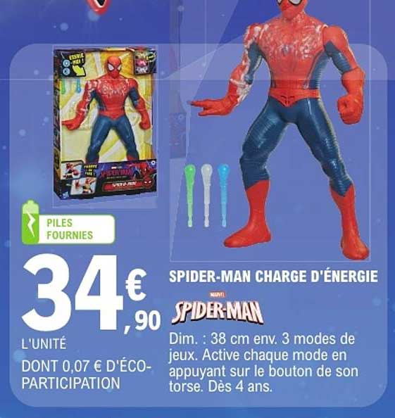 SPIDER-MAN CHARGE D'ENERGIE