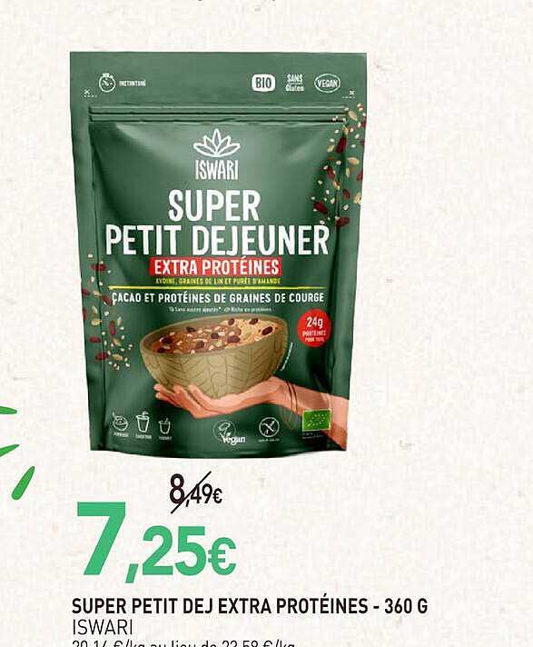SUPER PETIT DEJEUNER EXTRA PROTÉINES