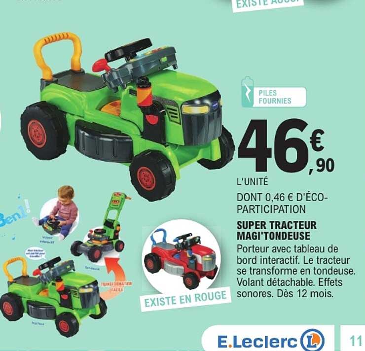 SUPER TRACTEUR MAGI'TONDEUSE