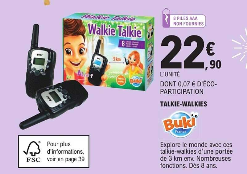 Talkie-walkies