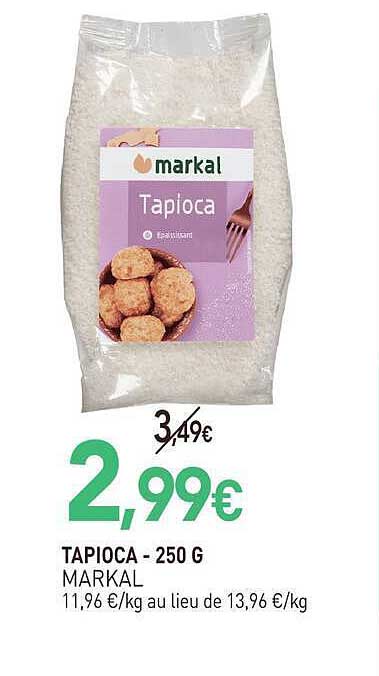 TAPIOCA - 250 G MARKAL