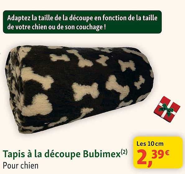 Tapis à la découpe Bubimex(2) Pour chien
