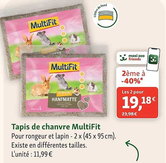 Tapis de chanvre MultiFit