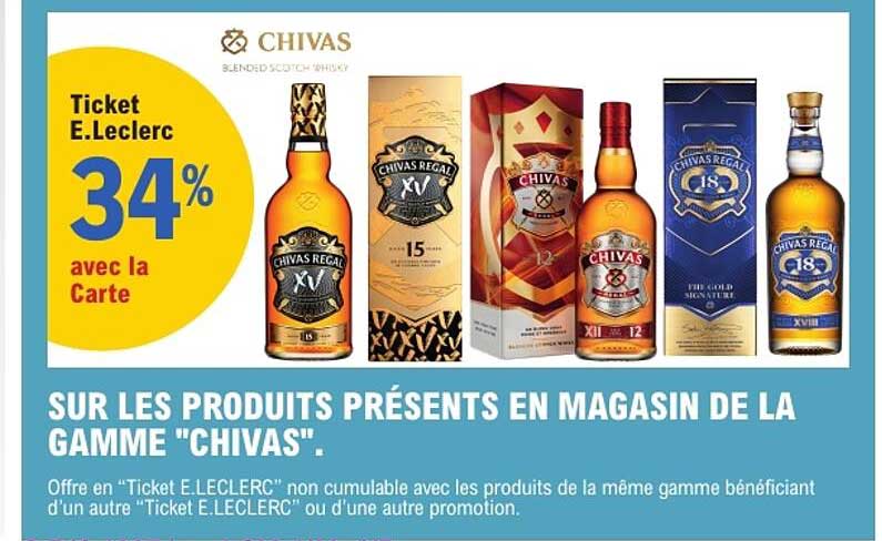 Ticket E.Leclerc 34% avec la Carte